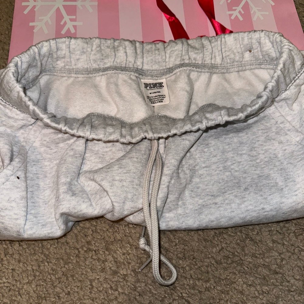 Pink logo dad shorts black and tan are new with tags. Gray is used. - Picture 8 of 10